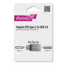 Адаптер "On-The-Go" Type-C to USB 3.0, Partner 
