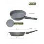 Сковорода "Мечта" с антипригарным покрытием, со съемной ручкой, серия Premium Grey , 20 см