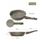 Сковорода "Мечта" с антипригарным покрытием, со съемной ручкой, серия Premium  Mokko, 20 см