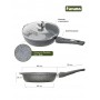 Сковорода "Мечта" с антипригарным покрытием, со съемной ручкой, серия Premium Grey , 26 см