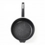 Сковорода индукционная "Мечта" со съемной ручкой, серия Гранит black Induction Pro, 22 см